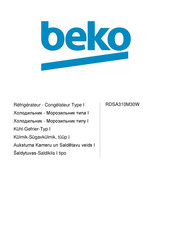 Beko RDSA310M30W Handbuch