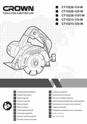 Crown CT15228-125-W Originalbetriebsanleitung