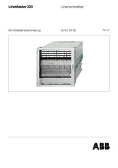 ABB LineMaster 200 Schnittstellenbeschreibung