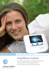 schwa-medico AmpliMove medical Kurzgebrauchsanweisung