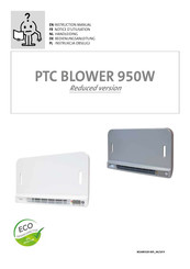Radson PTC BLOWER 950W Bedienungsanleitung