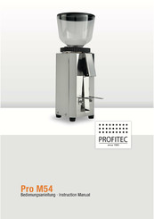 Profitec Pro M54 Bedienungsanleitung