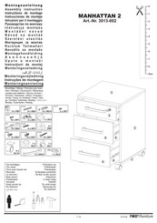 Fmd//Furniture MANHATTAN 2 Montageanleitung