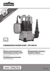 FLORABEST FTP 400 E4 Originalbetriebsanleitung
