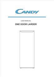 Candy ONE DOOR LARDER Bedienungsanleitung