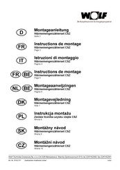 Wolf CSZ Montageanleitung