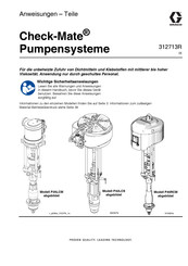 Graco Check-Mate P40RCM Anweisungen