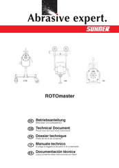SUHNER ABRASIVE ROTOmaster Typ 12 Betriebsanleitung