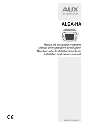 AUX ALCA-HA24K Benutzer- Oder Installationshandbuch