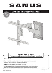 Sanus VMF220 Bedienungsanleitung