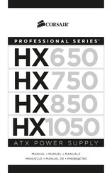 Corsair HX650 Handbuch