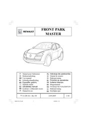Renault FRONT PARK MASTER Bedienungsanleitung