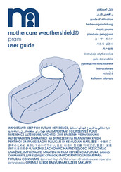 mothercare weathershield Bedienungsanleitung