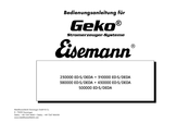 Geko Eisemann 85000 ED-S/DEDA Bedienungsanleitung