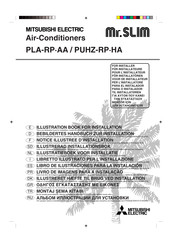 Mitsubishi Electric Mr. SLIM PUHZ-RP HA Serie Installationshandbuch
