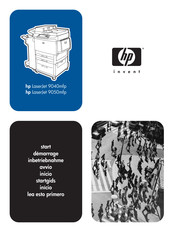 HP invent LaserJet 9050mfp Inbetriebnahme