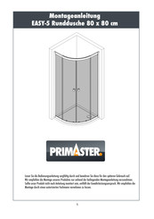 PrimAster EASY-5 Montageanleitung