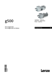 Lenze g500-H450 Montageanleitung