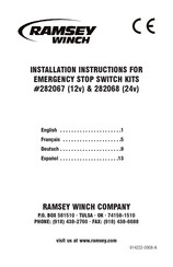 Ramsey Winch 282068 Installationsanweisungen