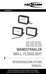 ANSMANN WFL800 Bedienungsanleitung