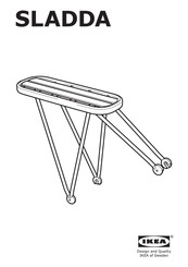 IKEA SLADDA Bedienungsanleitung