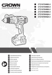 Crown CT21075HMX-2 Originalbetriebsanleitung