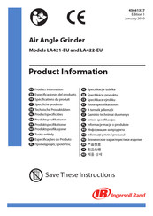 Ingersoll-Rand LA421-EU Technische Produktdaten