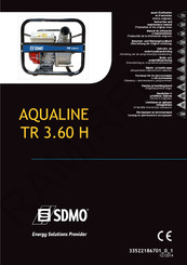 SDMO AQUALINE TR 3.60 H Benutzer- Und Wartungshandbuch
