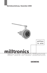 Siemens milltronics MD-256 Betriebsanleitung