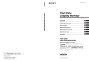 Sony FWD-46B2 Bedienungsanleitung