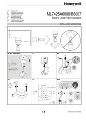 Honeywell ML7425A6008 Montageanweisung