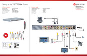 Polycom VSX 7000e Installationsanleitung