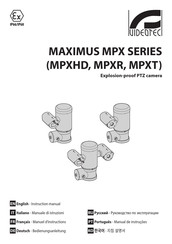 Videotec MAXIMUS MPXHD Serie Bedienungsanleitung