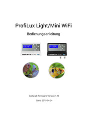 GHL ProfiLux Light WiFi Bedienungsanleitung