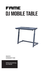 FAME DJ Mobile Table Bedienungsanleitung