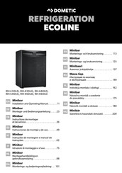 Dometic RH460LG Montage- Und Bedienungsanleitung
