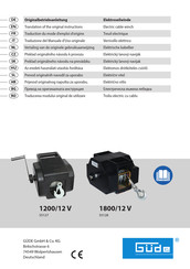 Gude 1200/12 V Originalbetriebsanleitung