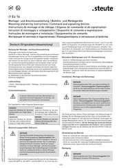 steute Ex 14 Montage- Und Anschlussanleitung