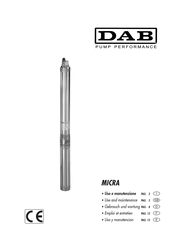 DAB MICRA 75 T Gebrauch Und Wartung