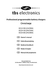 tbs electronics Omnicharge OC24-50 Bedienerhandbuch