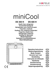 Hafele miniCool DS 300 H Bedienungsanleitung