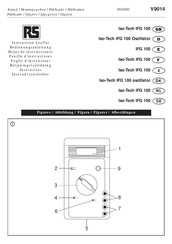 RS Iso-Tech IFG 100 Bedienungsanleitung