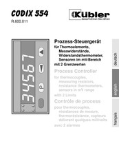 Kübler TR 2002 Bedienungsanleitung