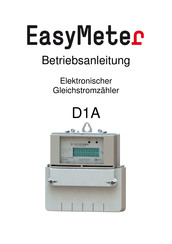 easyMeter D1A Betriebsanleitung
