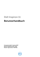 Dell Inspiron 3137 Benutzerhandbuch