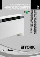 York Saphir YSIV-EST/AF Gebrauchs - Und Wartungsanweisungen