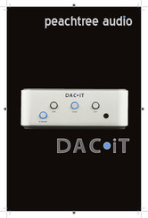 Peachtree Audio DAC-it Bedienungsanleitung