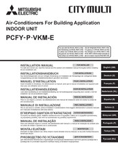 Mitsubishi Electric CITY MULTI PCFY-P VKM-E Serie Installationshandbuch