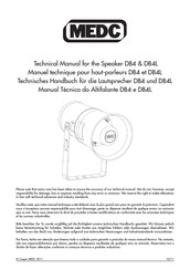 MEDC DB4L Technisches Handbuch