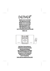 Denver MCA-54 Bedienungsanleitung